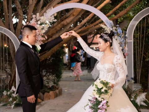 Tiệc Cưới Tại Hòn Cò Resort Cà Ná