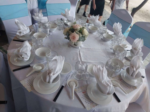 Tiệc Cưới Tại Hòn Cò Resort Cà Ná