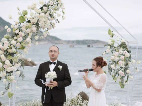 Tiệc Cưới Tại Hòn Cò Resort Cà Ná