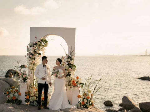 Tiệc Cưới Tại Hòn Cò Resort Cà Ná